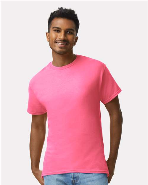 Gildan 2000, Unisex Ultra Cotton T-shirt, Safety Pink
