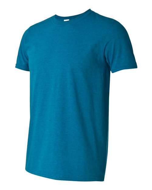 Gildan 64000, Unisex Softstyle T-shirt, Antique Sapphire