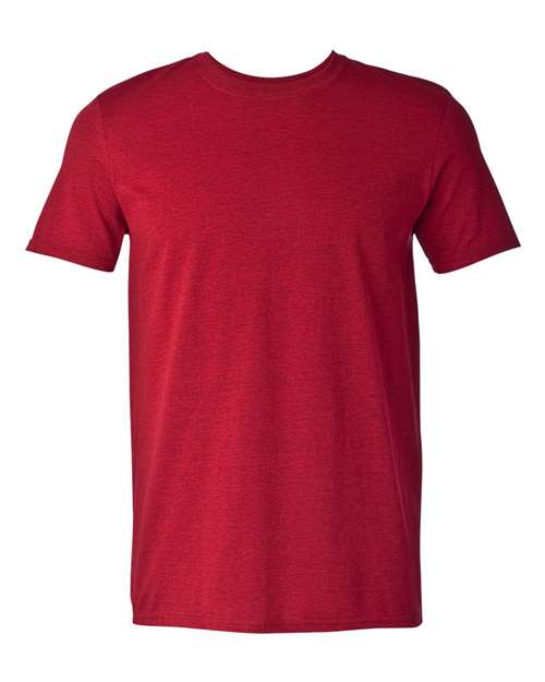 Softstyle Ring-Spun T-Shirt | Comfortable | Unisex - 64000 Antique Cherry Red casual comfortable cotton everyday wear Polyester printable ring-spun softstyle t-shirt T-Shirts - Core unisex