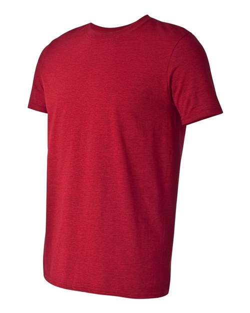 Gildan 64000, Unisex Softstyle T-shirt, Antique Cherry Red