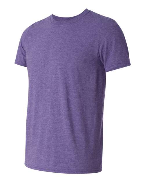 Gildan 64000, Unisex Softstyle T-shirt, Heather Purple