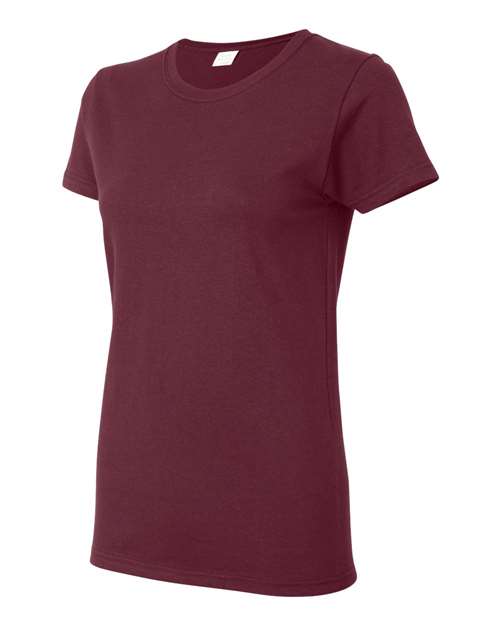 Gildan 5000L, Women's Heavy Cotton T-shirt, Maroon