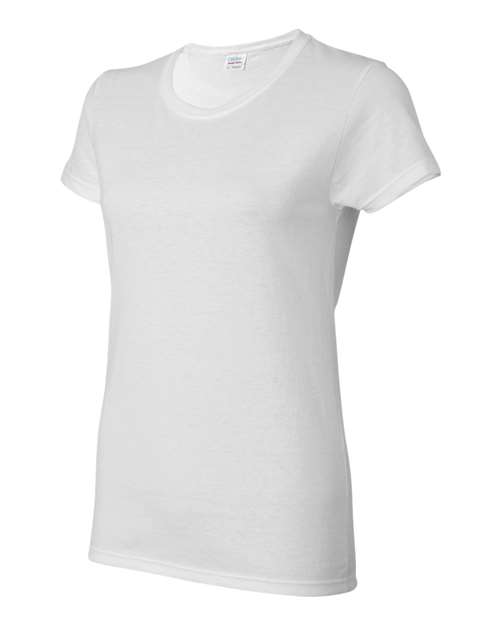 Gildan 5000L, Women's Heavy Cotton T-shirt, White