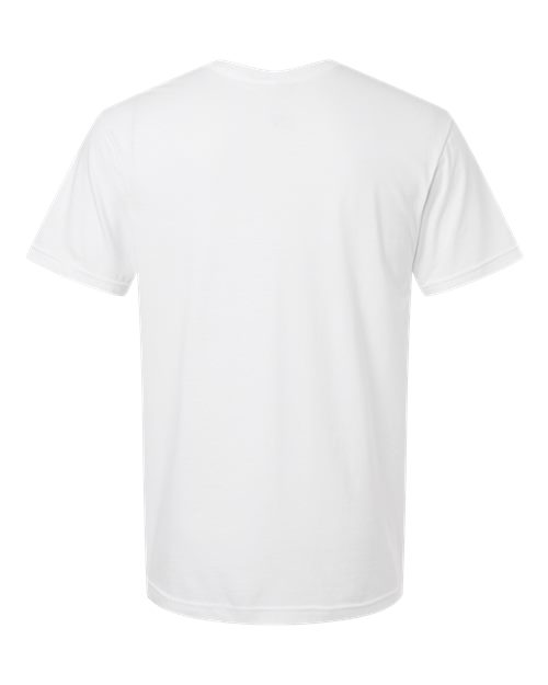 Gildan 64V00, Unisex Softstyle V-neck T-shirt, White