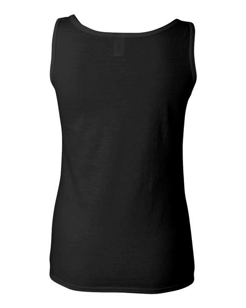 Gildan 64200L, Women's Softstyle Tank Top, Black