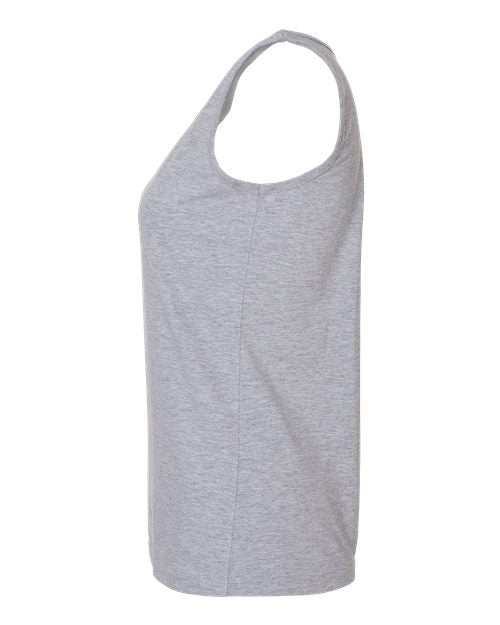 Gildan 64200L, Women's Softstyle Tank Top, Sport Grey