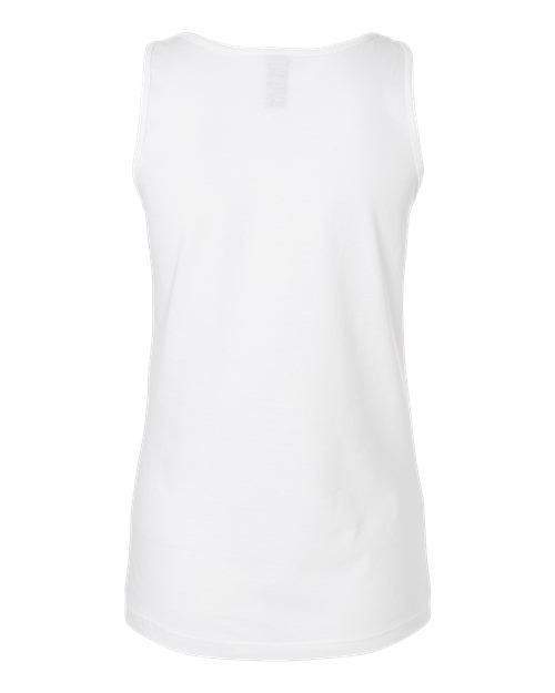 Gildan 64200L, Women's Softstyle Tank Top, White