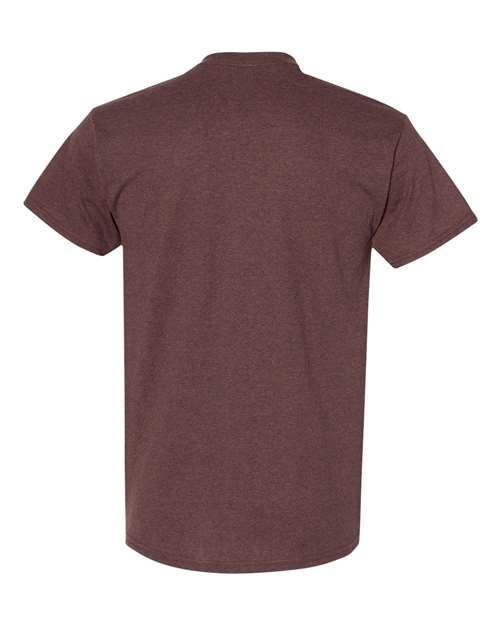 Gildan 5000, Unisex Heavy Cotton T-shirt, Russet