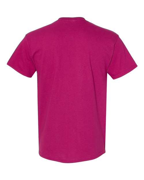 Gildan 5000, Unisex Heavy Cotton T-shirt, Berry