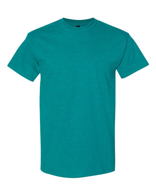 Heavy Cotton T-Shirt | Durable | Everyday Wear - 5000 Antique Jade Dome classic fit comfortable Cotton durable everyday wear heavy cotton Polyester printable short sleeve t-shirt T-Shirts - Core unisex