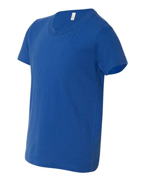 BELLA + CANVAS 3001Y, Youth Jersey Tee, True Royal