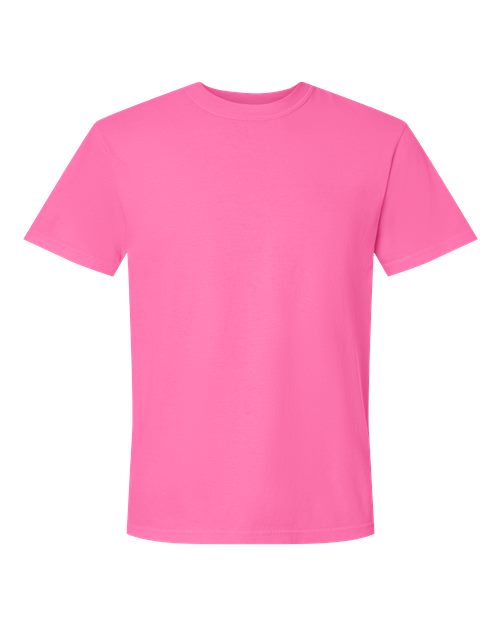 Unisex Garment-Dyed Heavyweight T-Shirt - Neon Pink -  - 1822