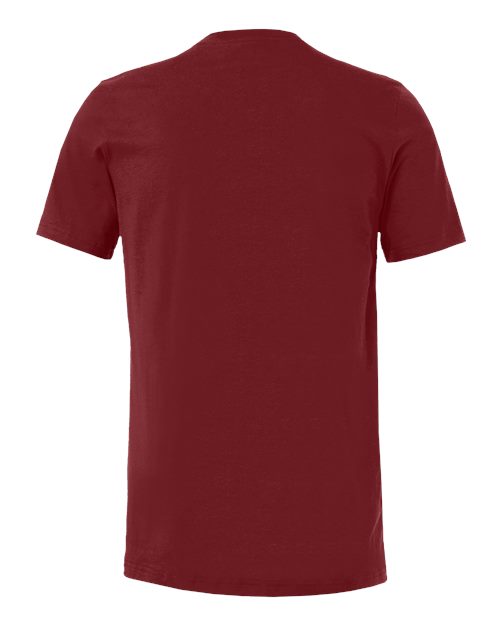 BELLA + CANVAS 3001, Jersey Tee, Cardinal