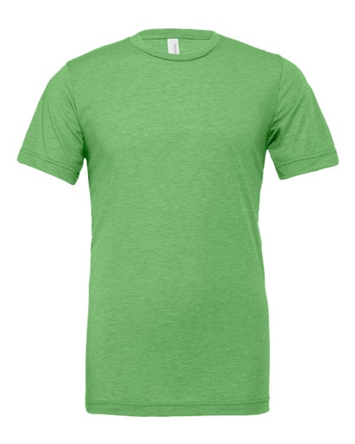 BELLA + CANVAS 3413, Triblend Tee, Green Triblend