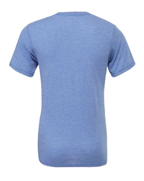 BELLA + CANVAS 3413, Triblend Tee, Blue Triblend