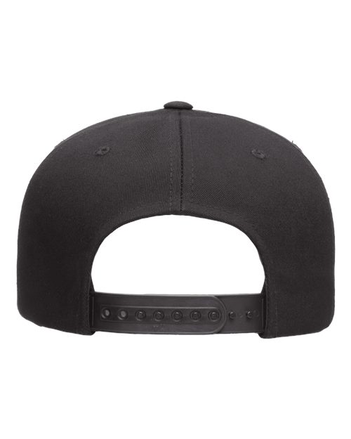 YP Classics 6007 Five-Panel Cotton Twill Snapback Cap