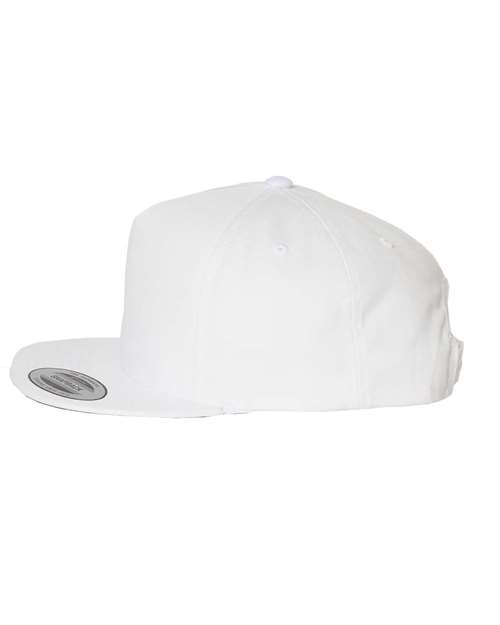 YP Classics 6007 Five-Panel Cotton Twill Snapback Cap