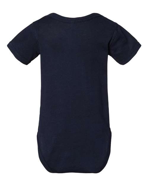 Rabbit Skins 4424, Infant Fine Jersey Bodysuit, Navy