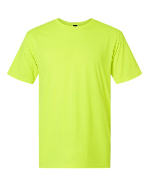 Gildan 42000, Unisex Performance T-shirt, Safety Green