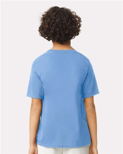 Gildan 42000B, Youth Performance T-shirt, Carolina Blue