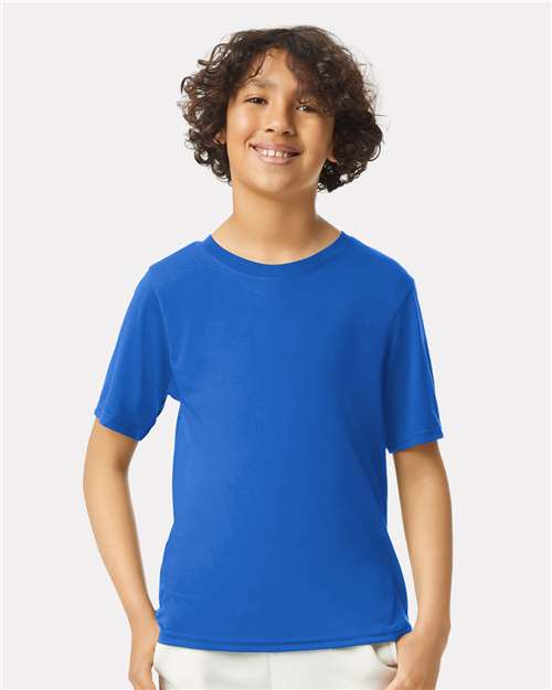 Gildan 42000B, Youth Performance T-shirt, Royal