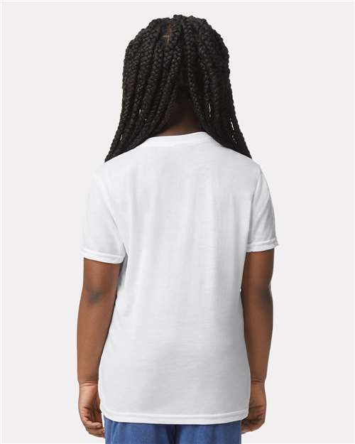 Gildan 42000B, Youth Performance T-shirt, White