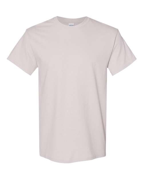 Heavy Cotton T-Shirt | Durable | Everyday Wear - 5000 Ice Grey classic fit comfortable Cotton durable everyday wear heavy cotton Polyester printable short sleeve t-shirt T-Shirts - Core unisex