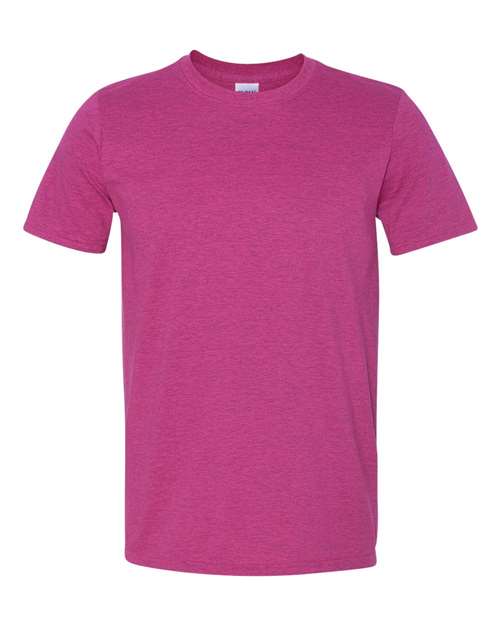 Softstyle Ring-Spun T-Shirt | Comfortable | Unisex - 64000 Antique Heliconia casual comfortable cotton everyday wear Polyester printable ring-spun softstyle t-shirt T-Shirts - Core unisex