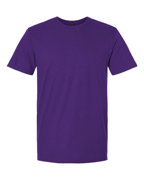 Gildan 64000, Unisex Softstyle T-shirt, Purple