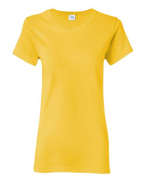 Gildan 5000L, Women's Heavy Cotton T-shirt, Daisy