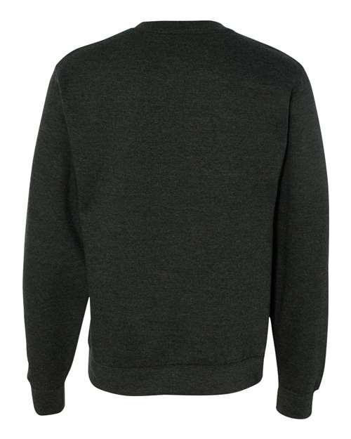 Independent Trading Co. SS3000, Unisex Midweight Crewneck Sweatshirt, Charcoal Heather