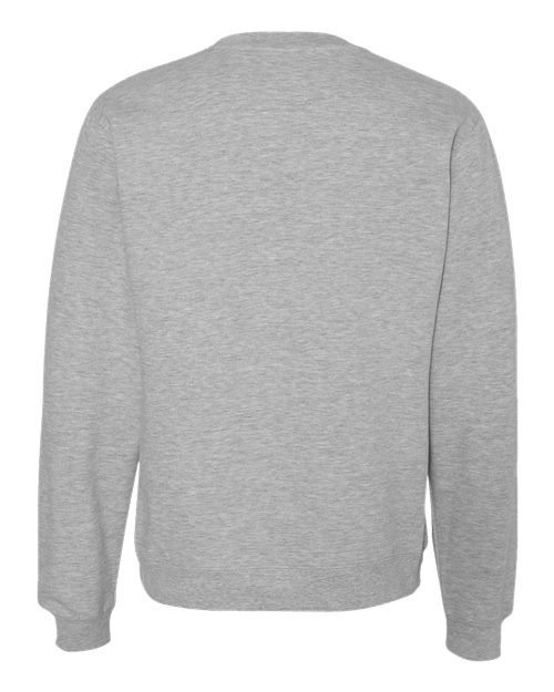 Independent Trading Co. SS3000, Unisex Midweight Crewneck Sweatshirt, Grey Heather