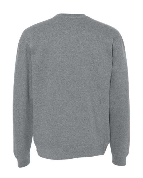 Independent Trading Co. SS3000, Unisex Midweight Crewneck Sweatshirt, Gunmetal Heather
