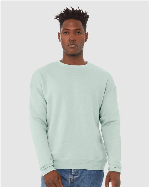 Unisex Sponge Fleece Drop Shoulder Crewneck Sweatshirt -  - 3873 - Toronto Screen Printing- Color