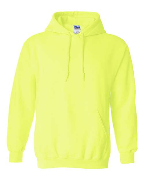 Gildan 18500, Unisex Heavy Blend Hooded Sweatshirt, Safety Green