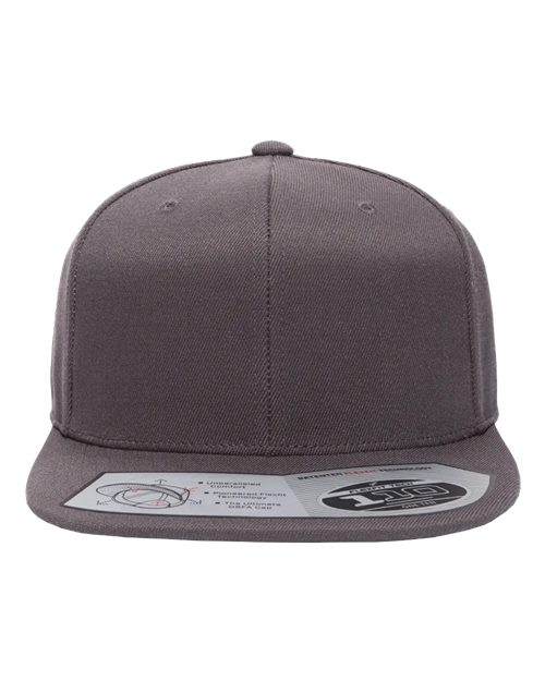 Flexfit 110F, 110 Snapback Cap, Dark Grey
