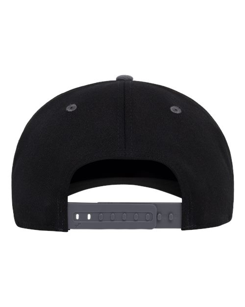 Flexfit 110F, 110 Snapback Cap, Black/ Grey