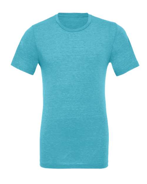 BELLA + CANVAS 3413, Triblend Tee, Aqua Triblend