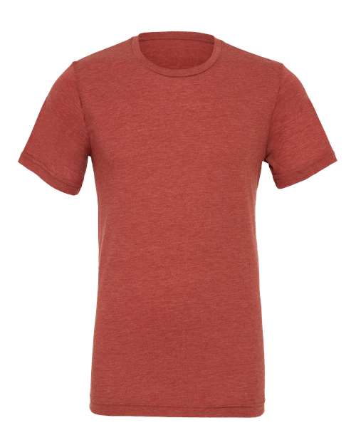 BELLA + CANVAS 3413, Triblend Tee, Clay Triblend