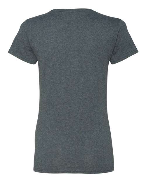 Gildan 5000L, Women's Heavy Cotton T-shirt, Dark Heather