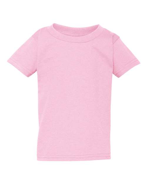 Toddler Heavy Cotton™ T-Shirt - - 3174 Light Pink 35560 5-5.9 oz 5100P Best Selling Brands Core T-Shirts Cotton Cotton - 100% Cotton - Over 50% Crewneck Eco-Friendly Gildan Go To Basics Infants / Toddlers No Visible Logos Regular (5-6 oz) Self Collar Short Sleeves Side Seams Socially Conscious Manufacturing Soft Cotton Technology Styles Summer Style Guide 2024 - Amusement Sustainable Manufacturing Sustainable Styles T-Shirts T-Shirts - Premium Tear Away Tops