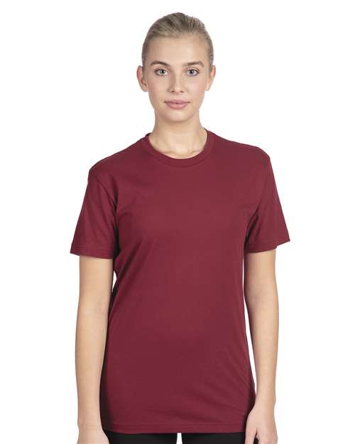 Next Level 3600, Unisex Cotton Tee, Cardinal