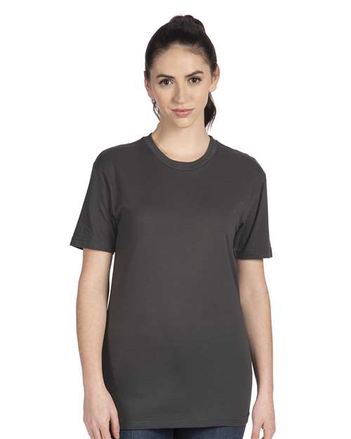 Next Level 3600, Unisex Cotton Tee, Heavy Metal