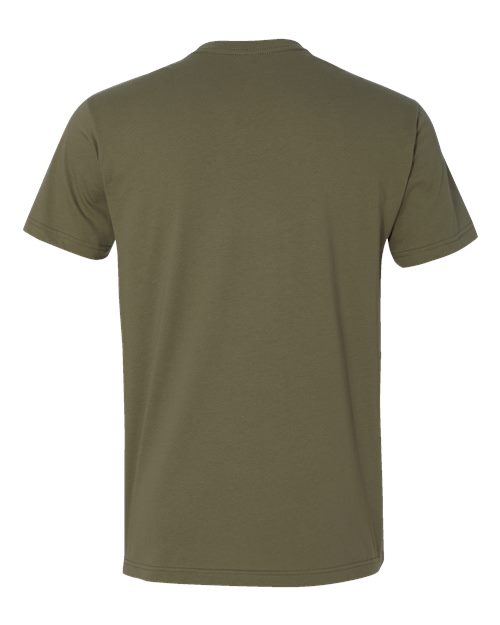 Next Level 3600, Unisex Cotton Tee, Military Green