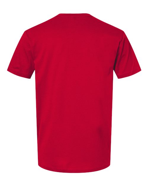 Next Level 3600, Unisex Cotton Tee, Red