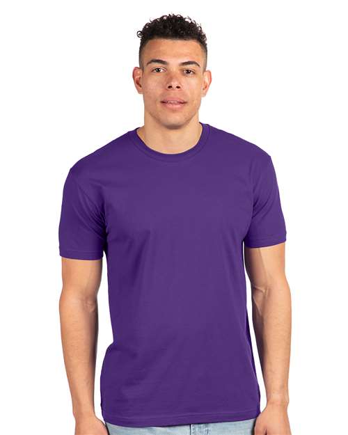 Next Level 3600, Unisex Cotton Tee, Purple Rush