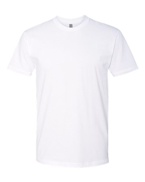 Next Level 3600, Unisex Cotton Tee, White