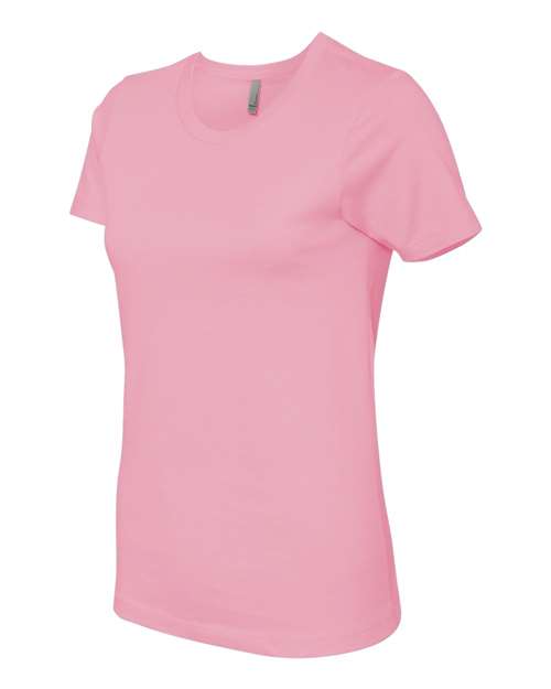 Next Level 3900, Women’s Cotton Tee, Light Pink