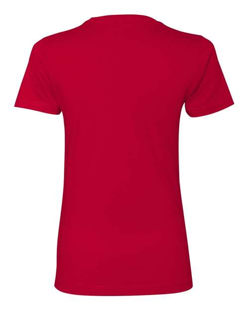 Next Level 3900, Women’s Cotton Tee, Red