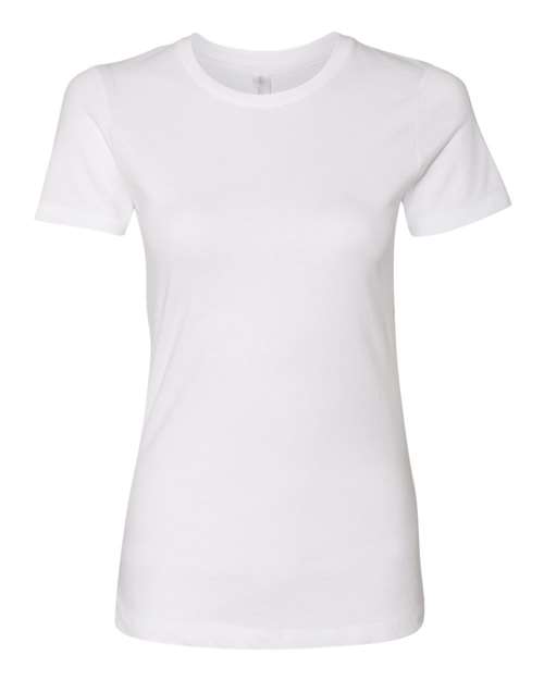 Next Level 3900, Women’s Cotton Tee, White